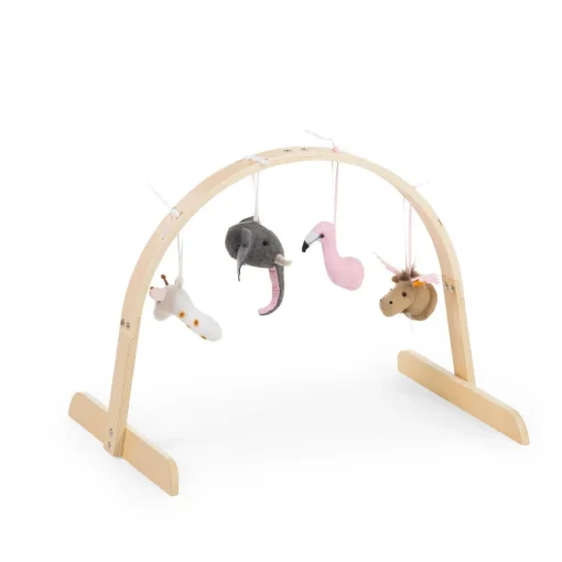 Arche Bébé Universel Rond - Bois - Naturel