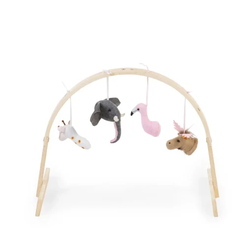 Arche Bébé Universel Rond - Bois - Naturel