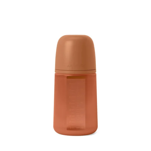 Biberon en silicone avec tétine SX Pro 240 ml débit M Colour Essence