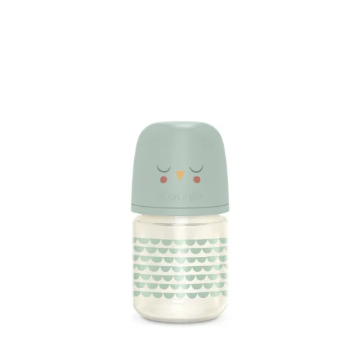 Biberon en verre avec tétine SX Pro 120 ml débit S Bonhomia