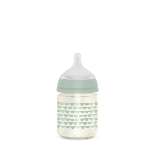 Biberon en verre avec tétine SX Pro 120 ml débit S Bonhomia