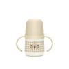 Biberon phosphorescent avec anses et bec silicone Night&Day +6m