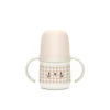 Biberon phosphorescent avec anses et bec silicone Night&Day +6m