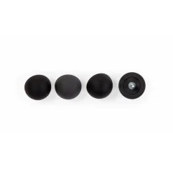 Evolu Set De 4 Pieds Caoutchouc - Anthracite