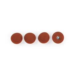 Evolu Set De 4 Pieds En Caoutchouc - Rouille
