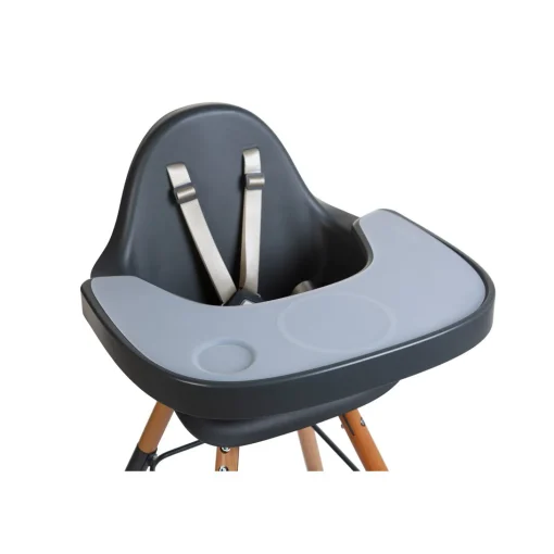 Evolu Tablette De Chaise - Abs - Anthracite + Napperon En Si