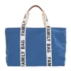 Family Bag Sac A Langer - Signature - Canvas - Indigo