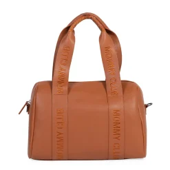 Mommy Club Sac à Langer - Signature - Cuir Vegan - Brun