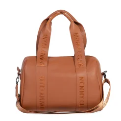 Mommy Club Sac à Langer - Signature - Cuir Vegan - Brun
