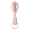Peigne et brosse Vieux rose