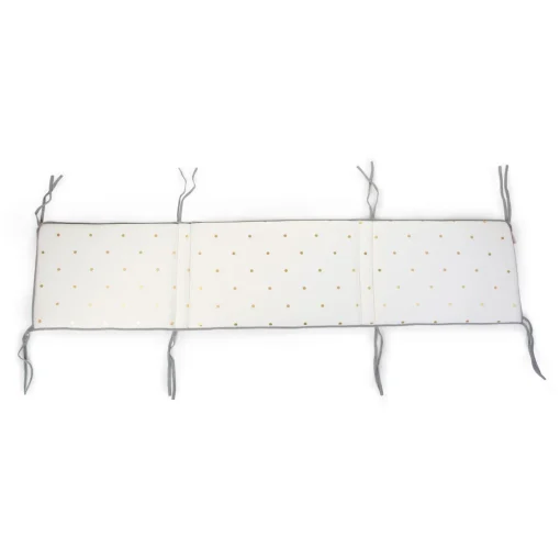 Protection Lit - 35x170 Cm - Jersey - Gold Dots