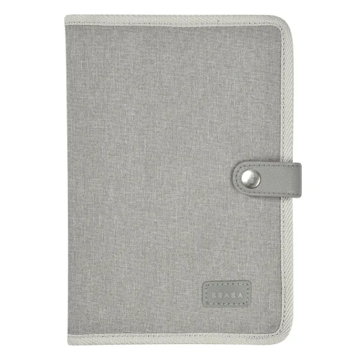 Protège carnet de santé Gris chiné