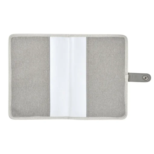 Protège carnet de santé Gris chiné