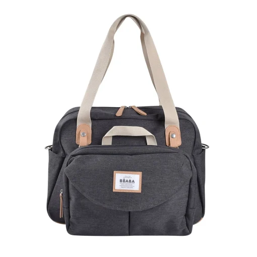 Sac à langer GENEVE Gris Chiné foncé