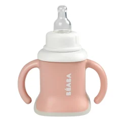 Tasse Evoluclip 3 en 1 Vieux rose